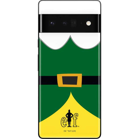 Elf Buddys Outfit Google Pixel 6 Pro Skin